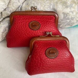 Vintage AWL Dooney & Bourke Coin Purses